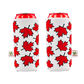 Canada Maple Leaves – “Tallboy” (16 oz) Can Cooler Sleeve 4-Pack