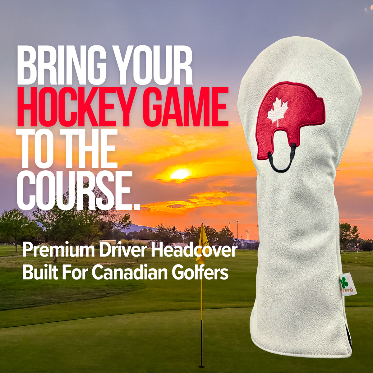 Hockey Helmet - Canada -  Driver Head Cover