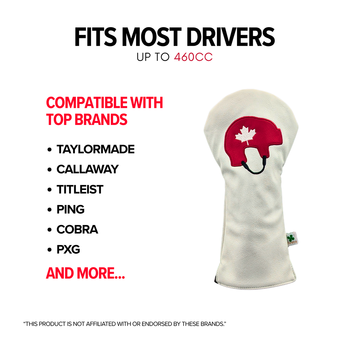 Hockey Helmet - Canada -  Driver Head Cover