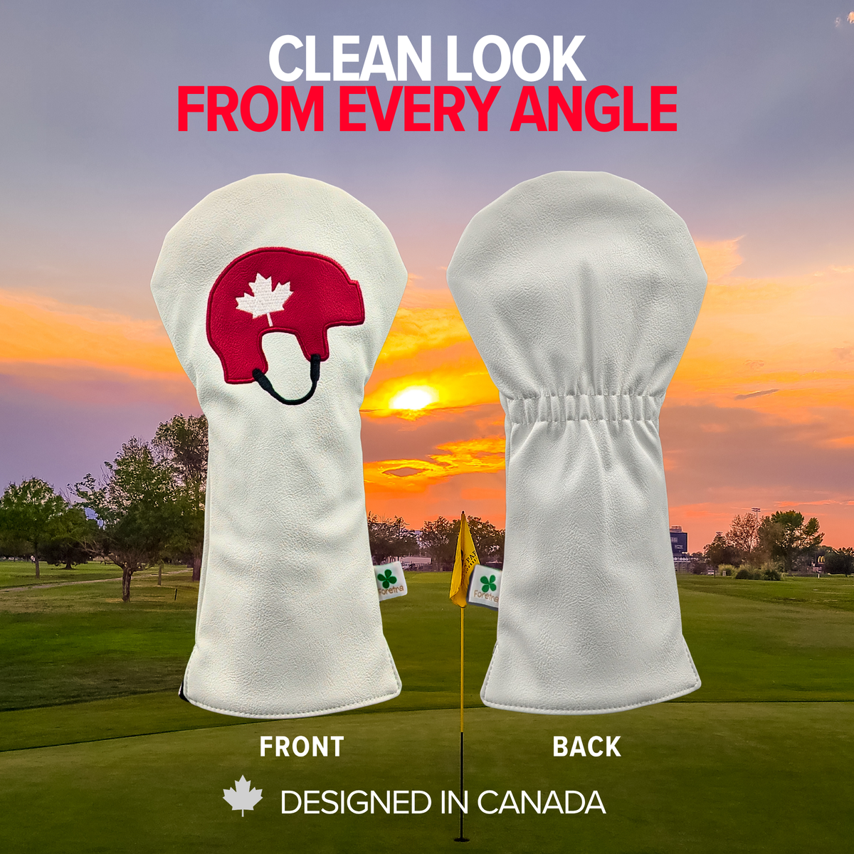Hockey Helmet - Canada -  Driver Head Cover