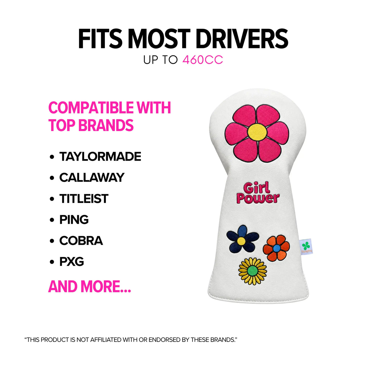 Girl Power - Driver Head Cover