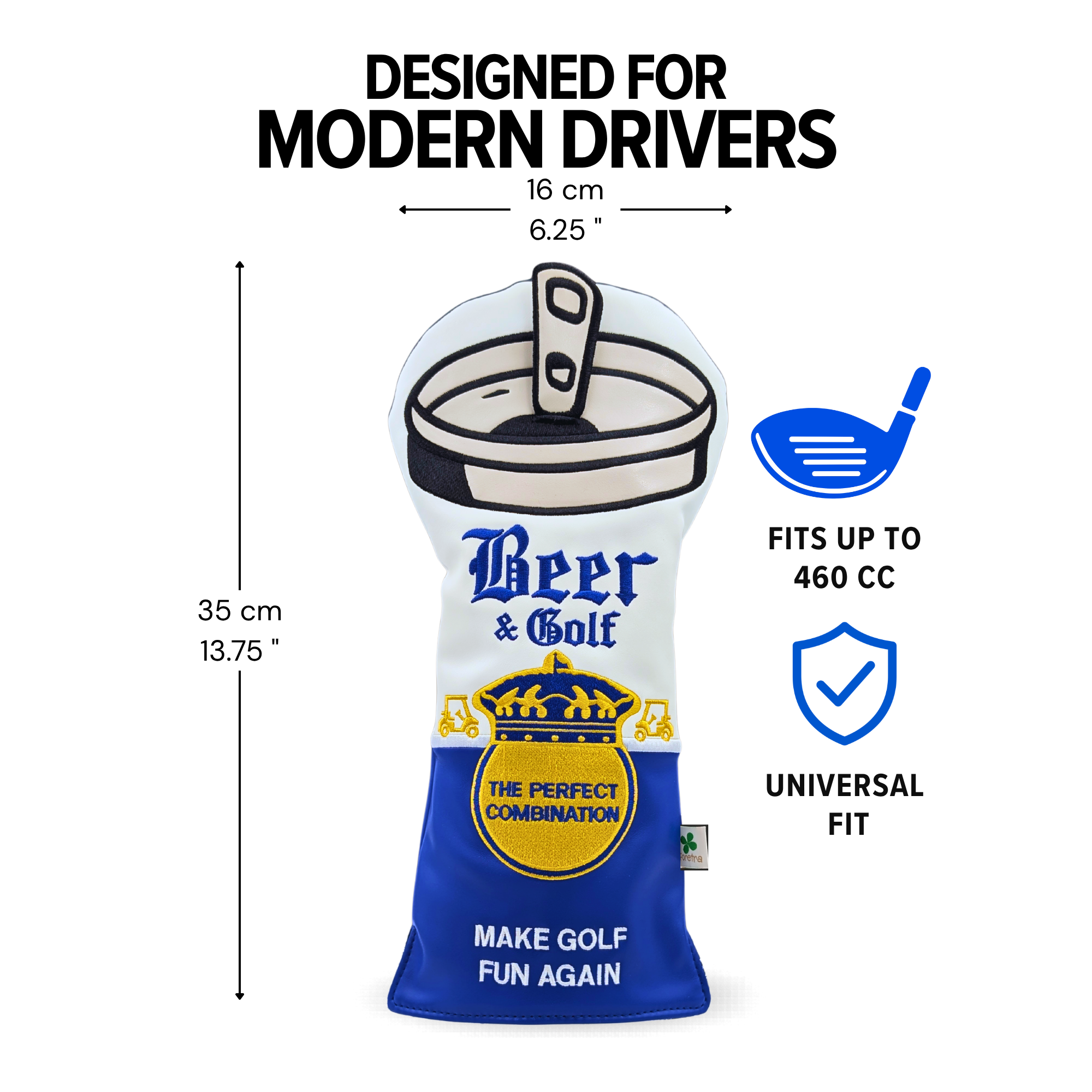 Beer Can (Beer and Golf) -  Driver Head Cover