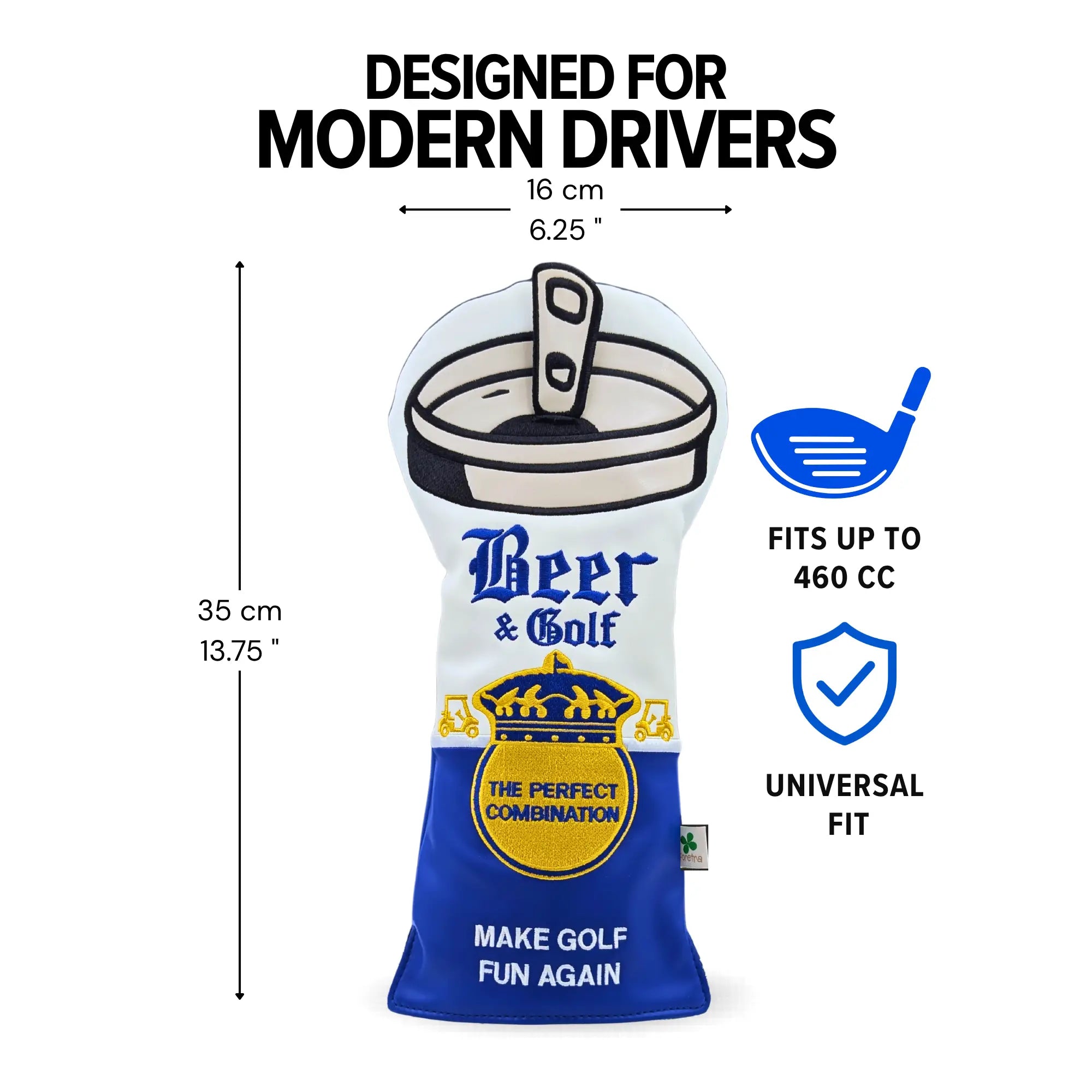 Beer Can (Beer and Golf) -  Driver Head Cover