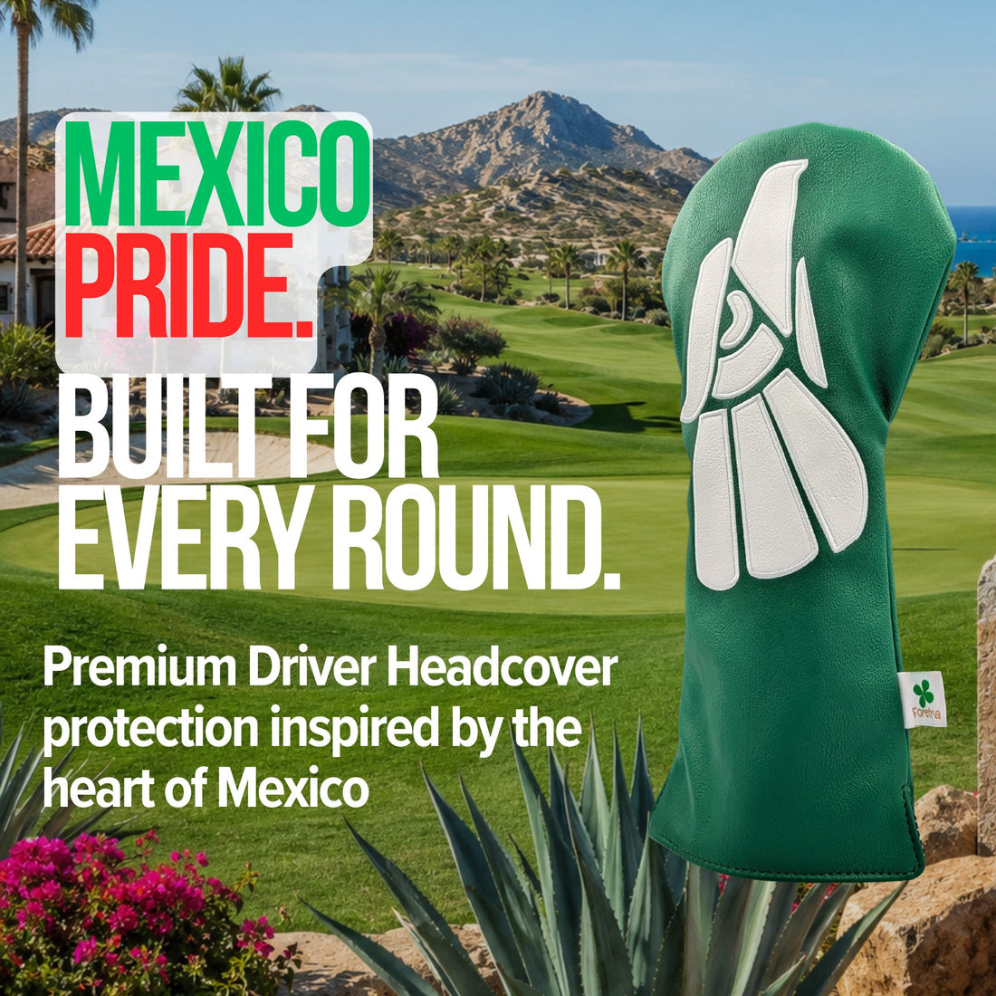 "Hecho en Mexico" - Eagle Aguila - Driver Headcover