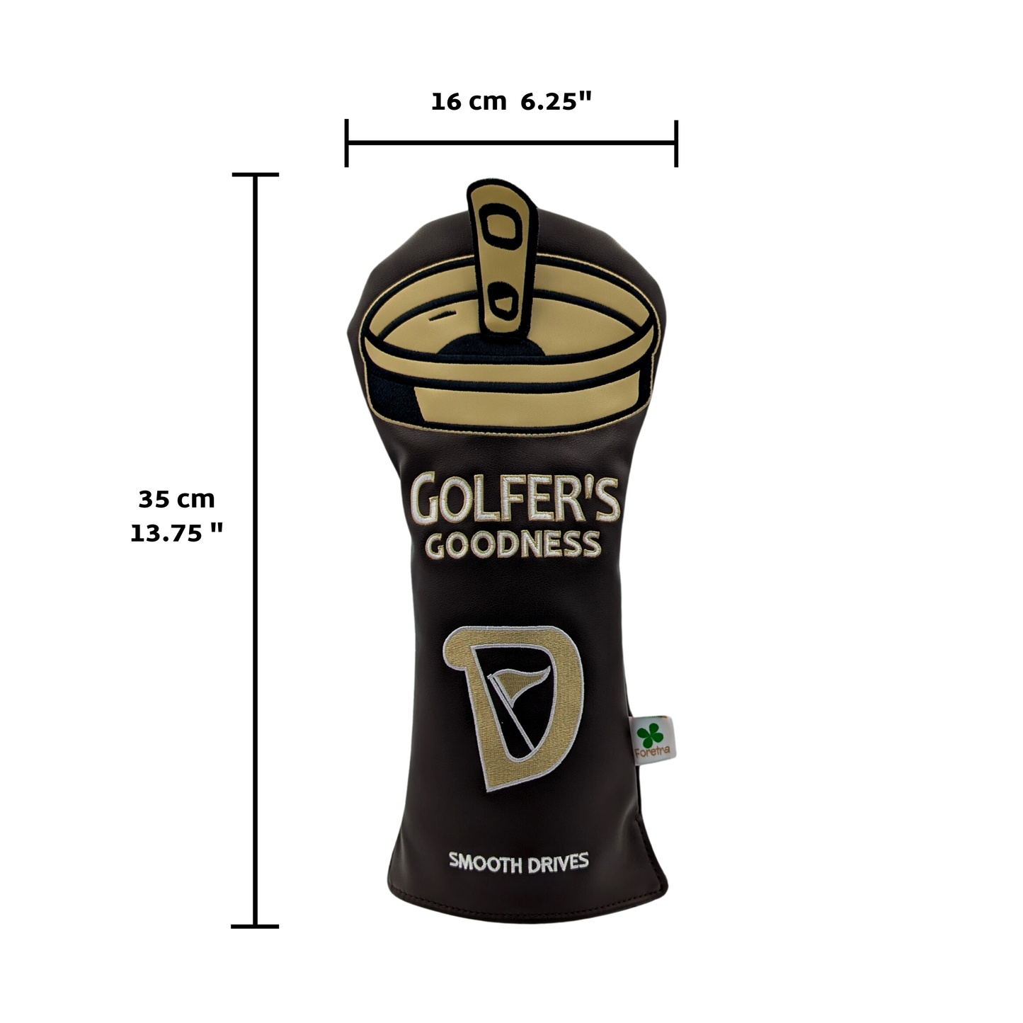 Golfer's Goodness (Beer Can) Driver Head Cover