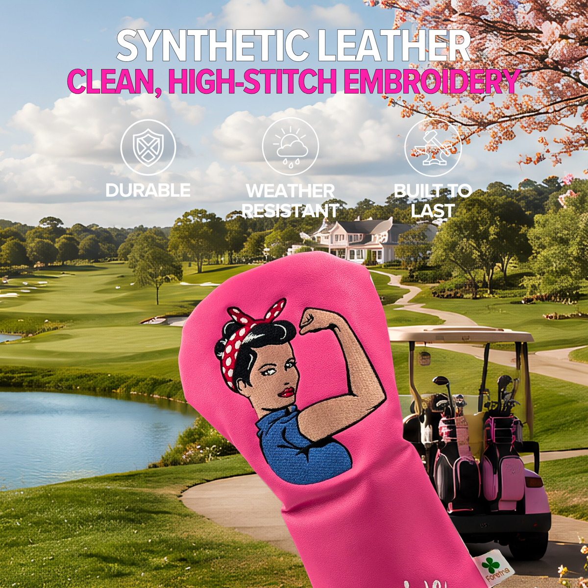 Drive like a Girl  -  Driver Head Cover