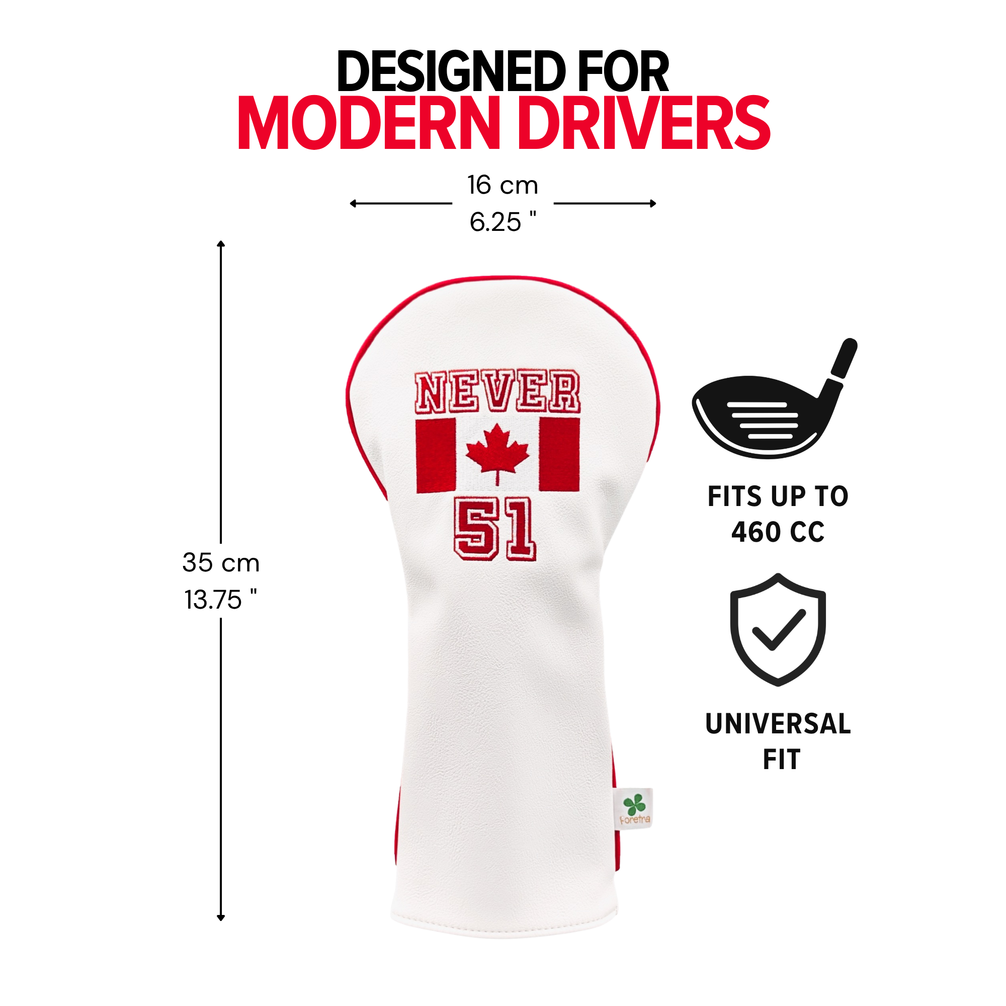 Canada Never 51 - Driver Headcover
