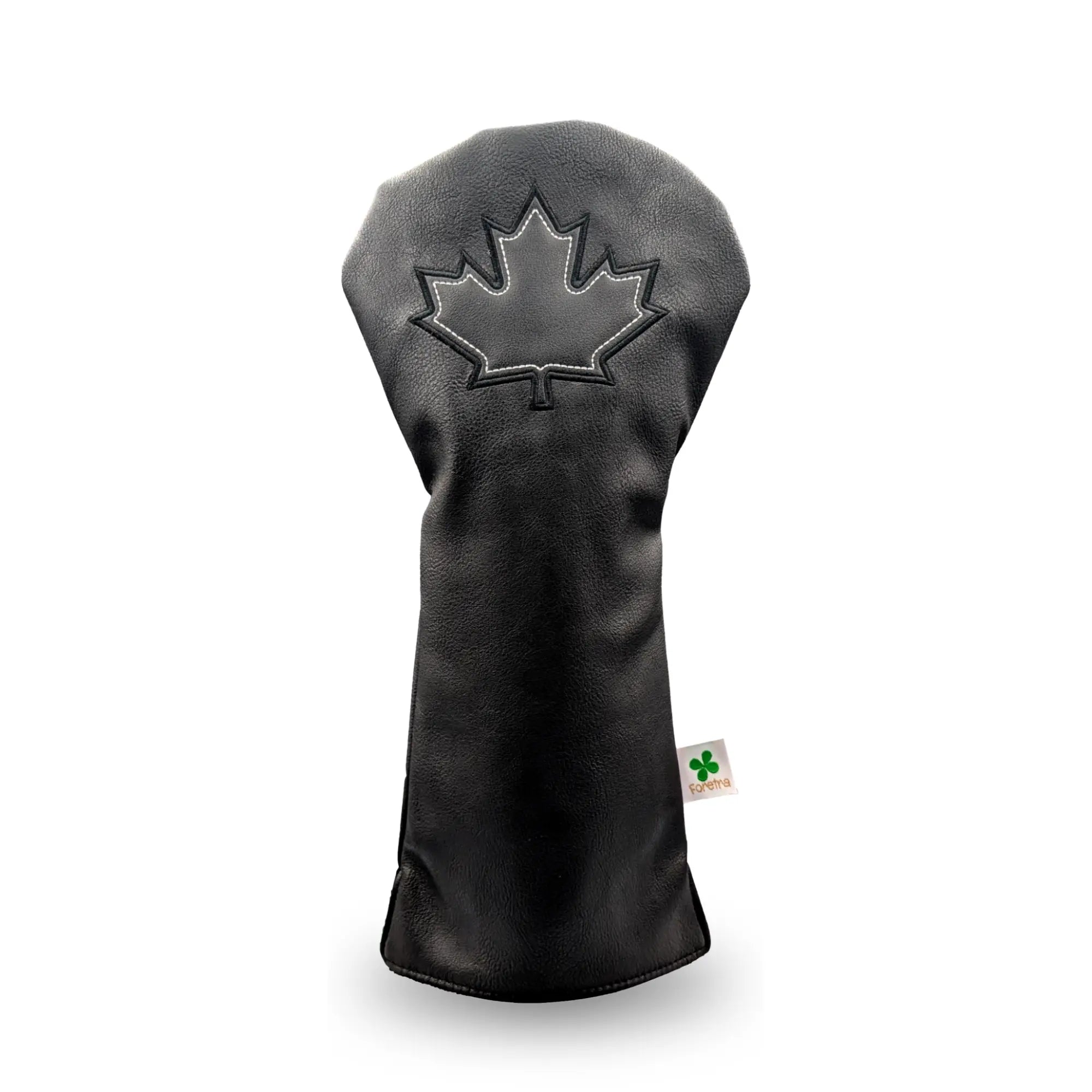 Black Canada Maple Leaf -  Driver Head Cover - Strong & Free