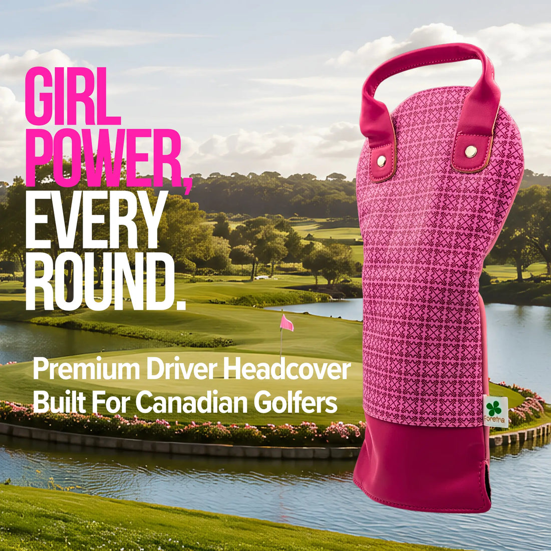 Pink Designer Purse  -  Driver Head Cover