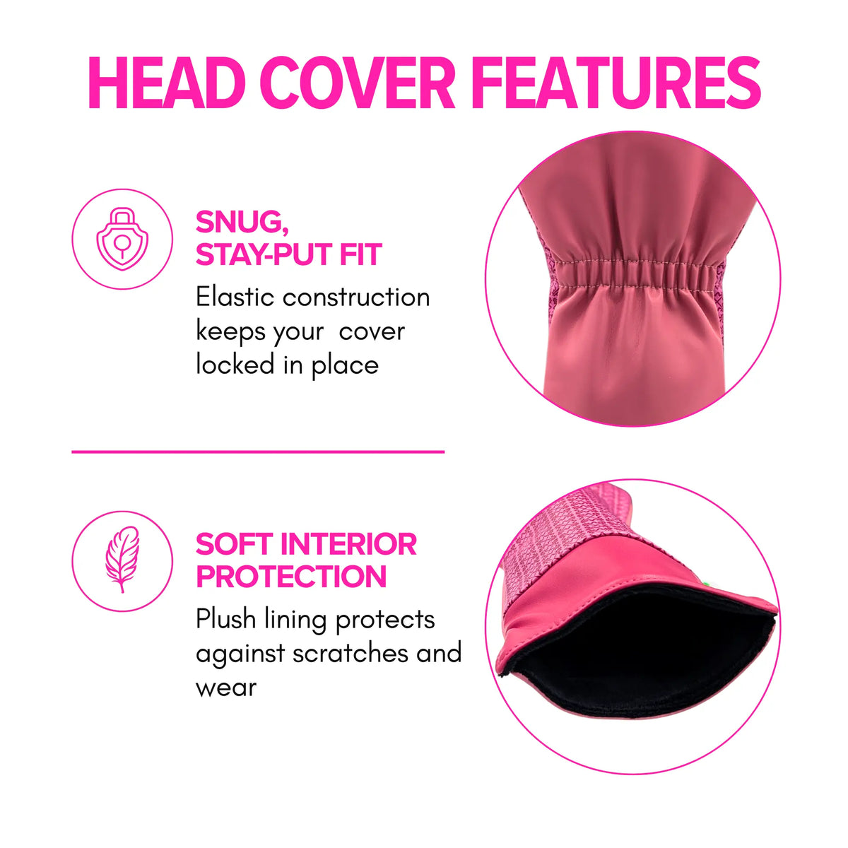 Pink Designer Purse  -  Driver Head Cover