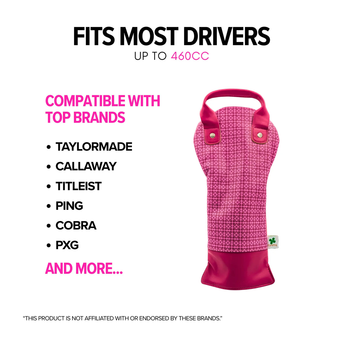 Pink Designer Purse  -  Driver Head Cover