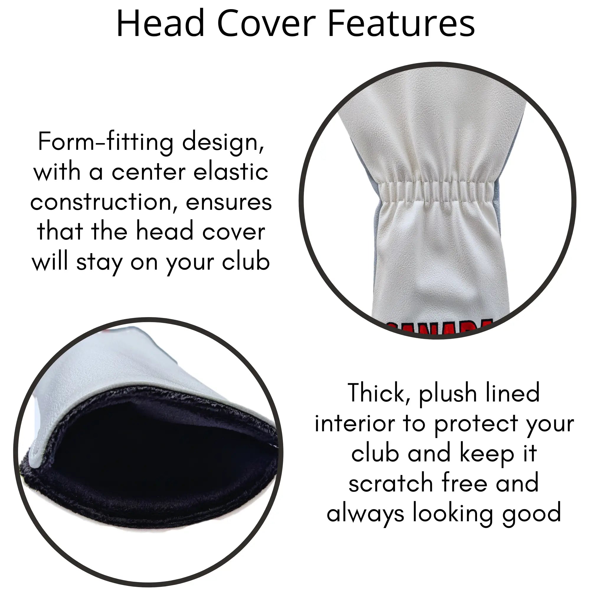 Elbows Up - Canada Strong - Fairway Wood Head Cover