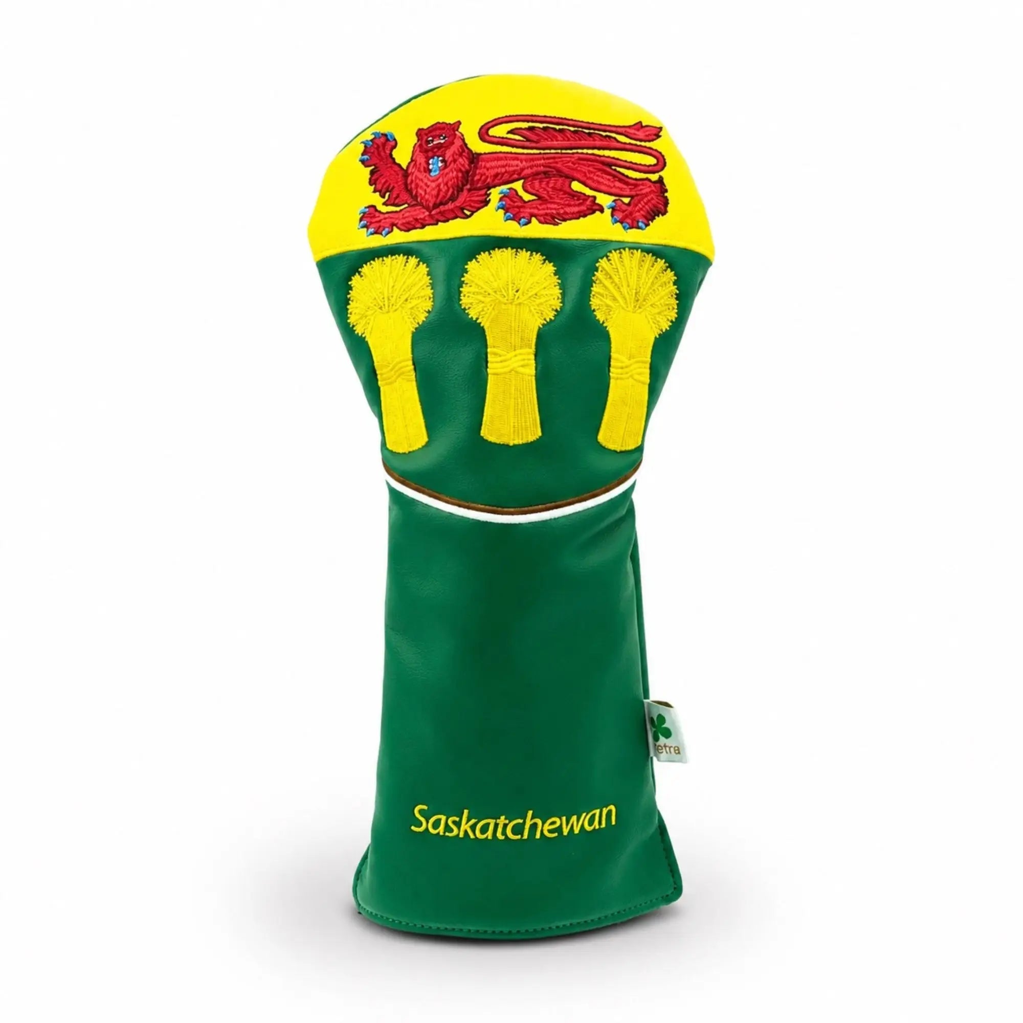 Saskatchewan  Shield -  Driver Head Cover -Stylish Prairie Pride
