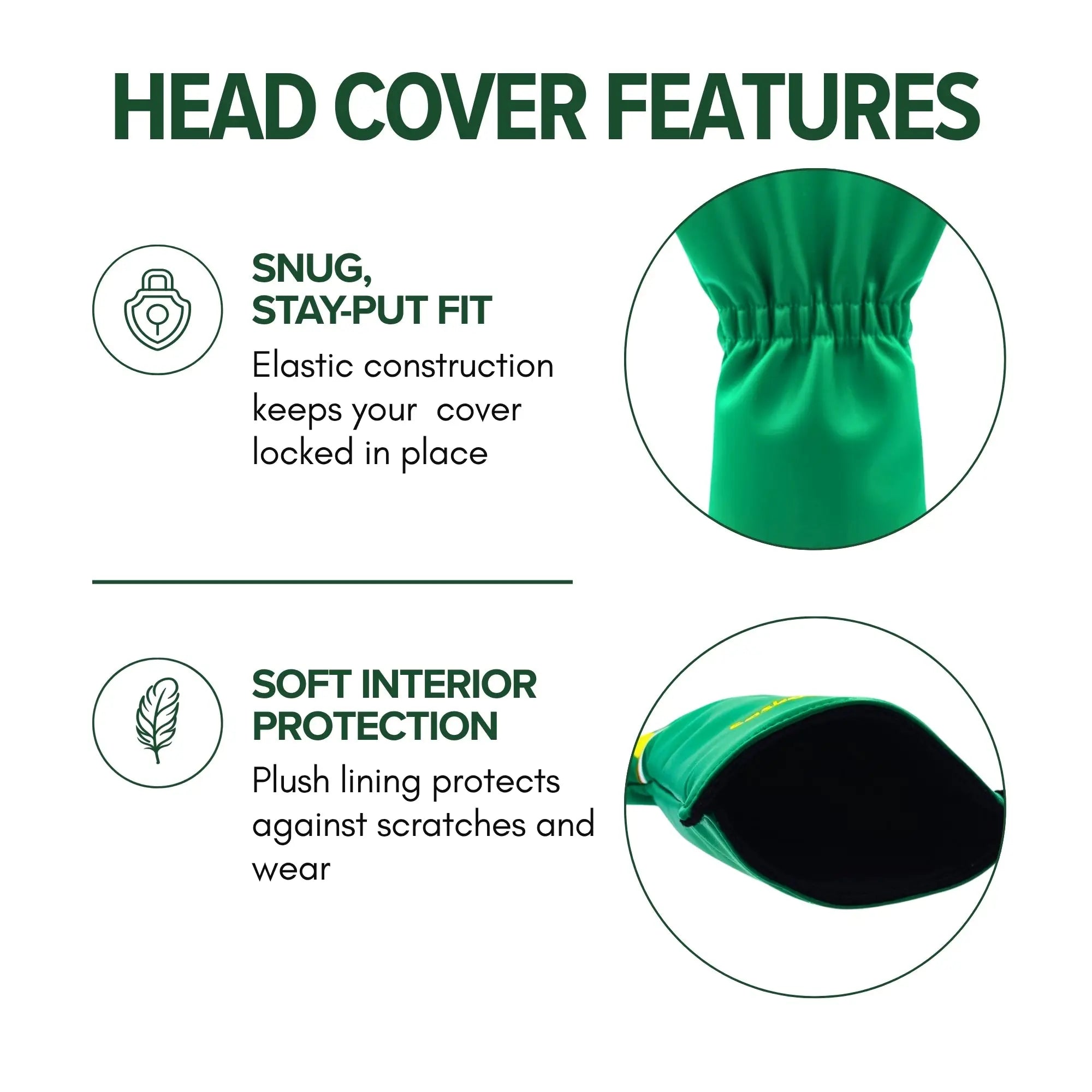 Saskatchewan  Shield -  Driver Head Cover -Stylish Prairie Pride