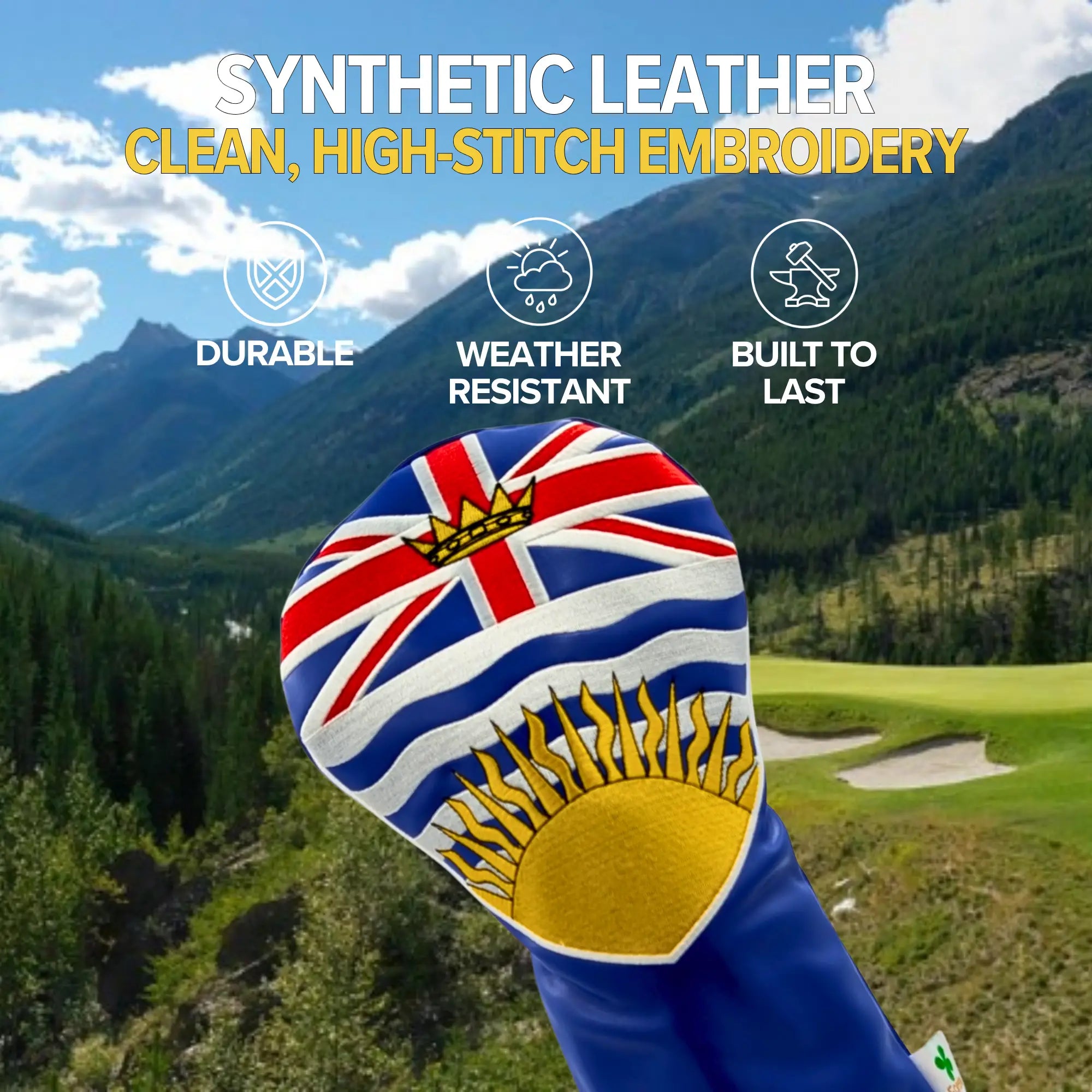 British Columbia – Driver Headcover – Proud BC Identity