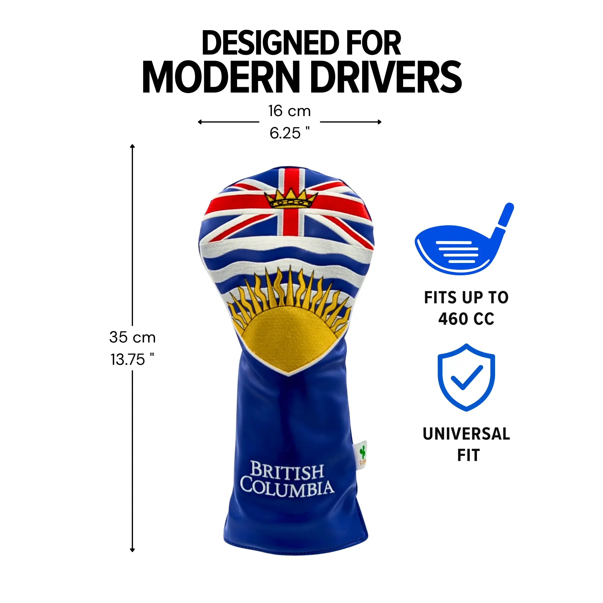 British Columbia – Driver Headcover – Proud BC Identity