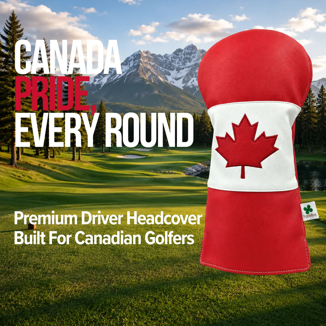 Canada Flag - Driver Head Cover