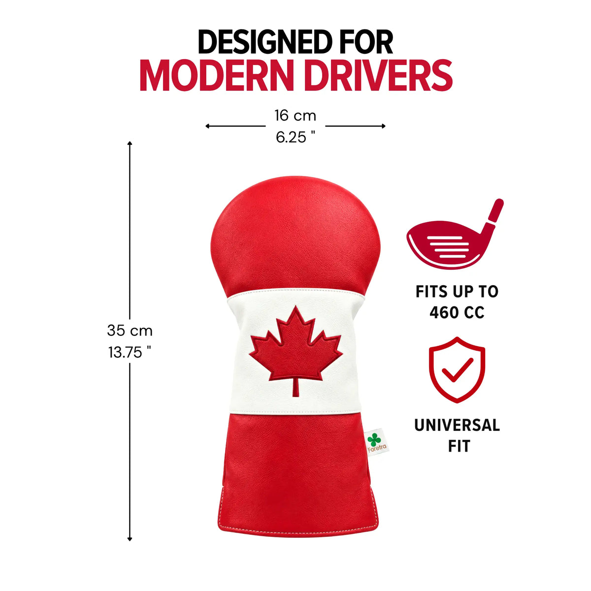 Canada Flag - Driver Head Cover