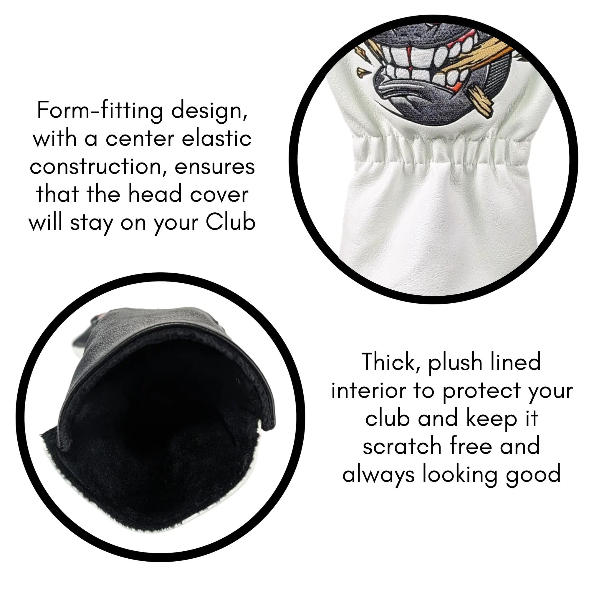 “Don't Make Me Drop These”  -  Hockey Gloves Driver Head Cover