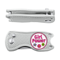 Girl Power - 3 in 1 Golf Multitool (Divot Tool, Ball Marker, Club Holder)