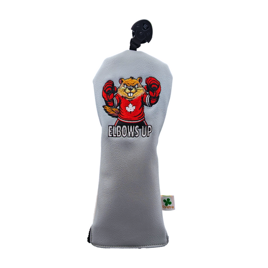 Elbows Up - Canada Strong - Fairway Wood Head Cover