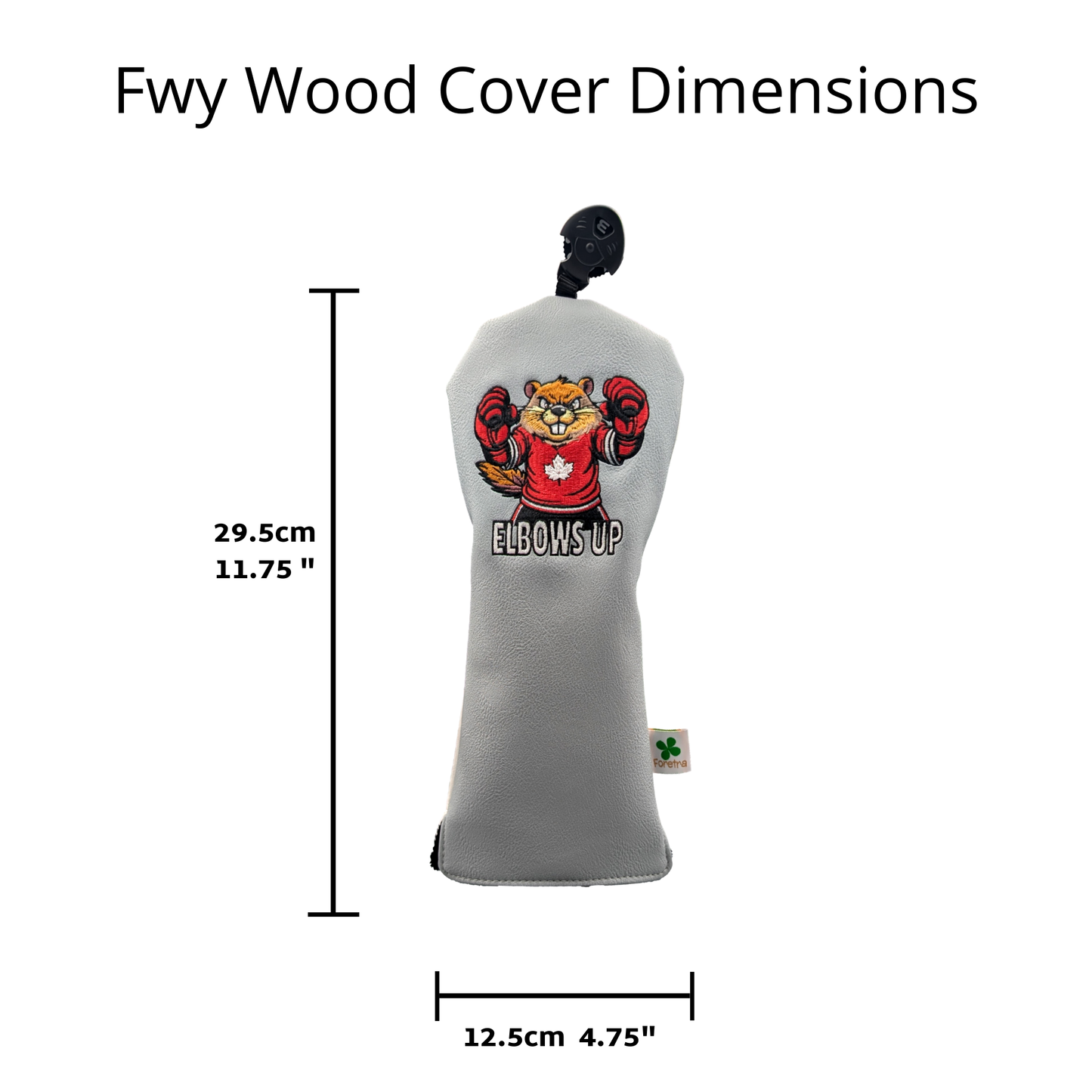 Elbows Up - Canada Strong - Fairway Wood Head Cover