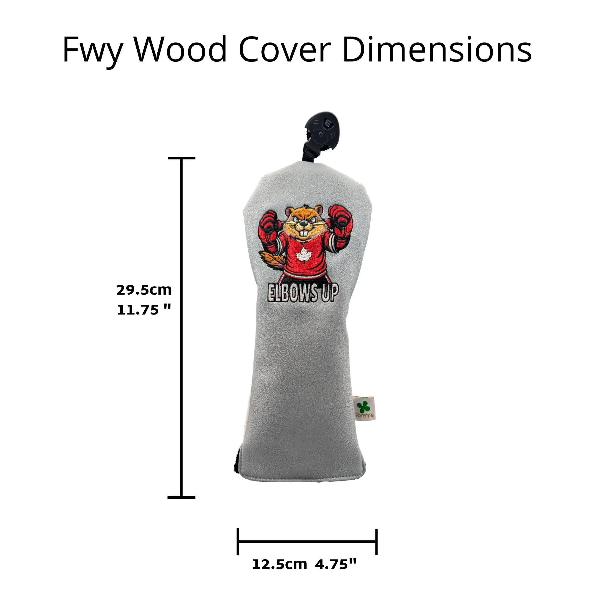 Elbows Up - Canada Strong - Fairway Wood Head Cover