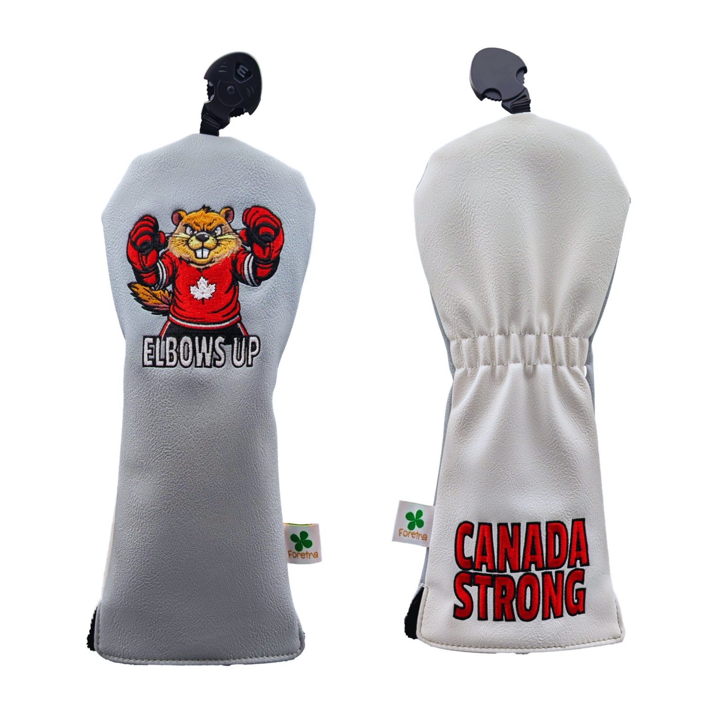 Elbows Up - Canada Strong - Fairway Wood Head Cover
