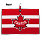 Canada Never 51 - Magnetic Golf Waffle Towel