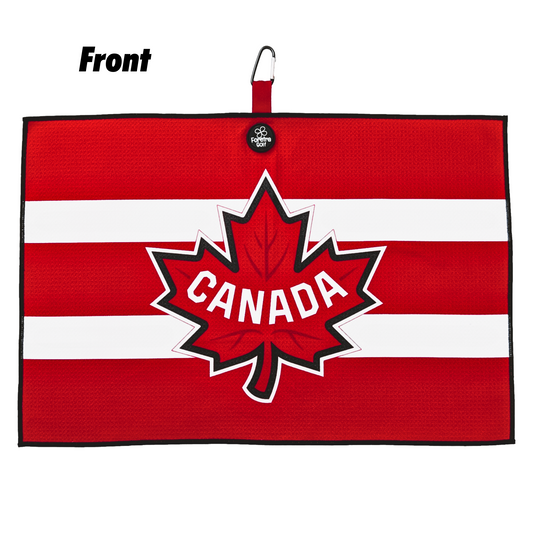 Canada Never 51 - Magnetic Golf Waffle Towel