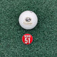 Canada Never 51 - Golf Ball Marker with Magnetic Hat Clip