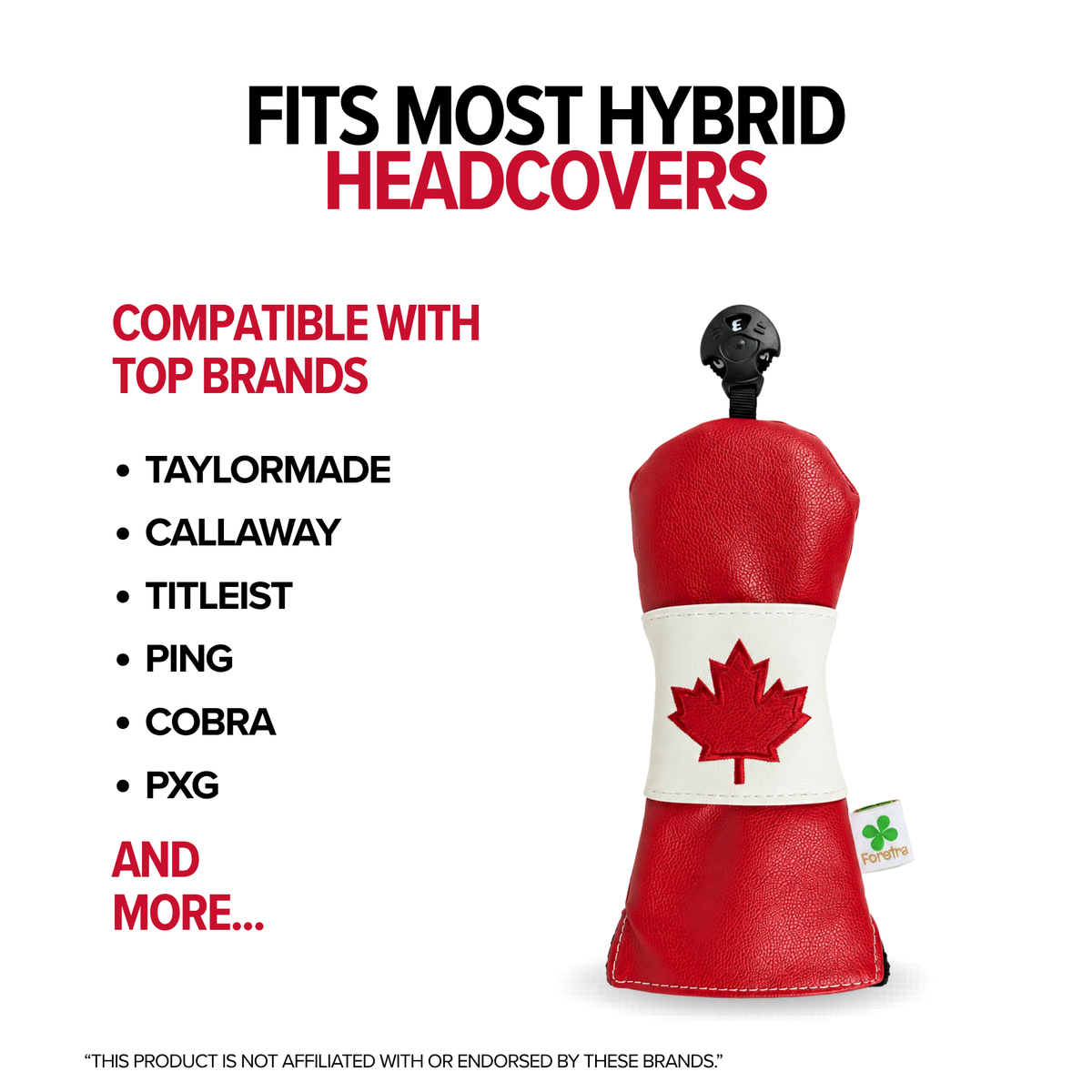 Canada Flag - Utility / Hybrid Head Cover