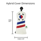 Korea Flag - Utility / Hybrid Head Cover