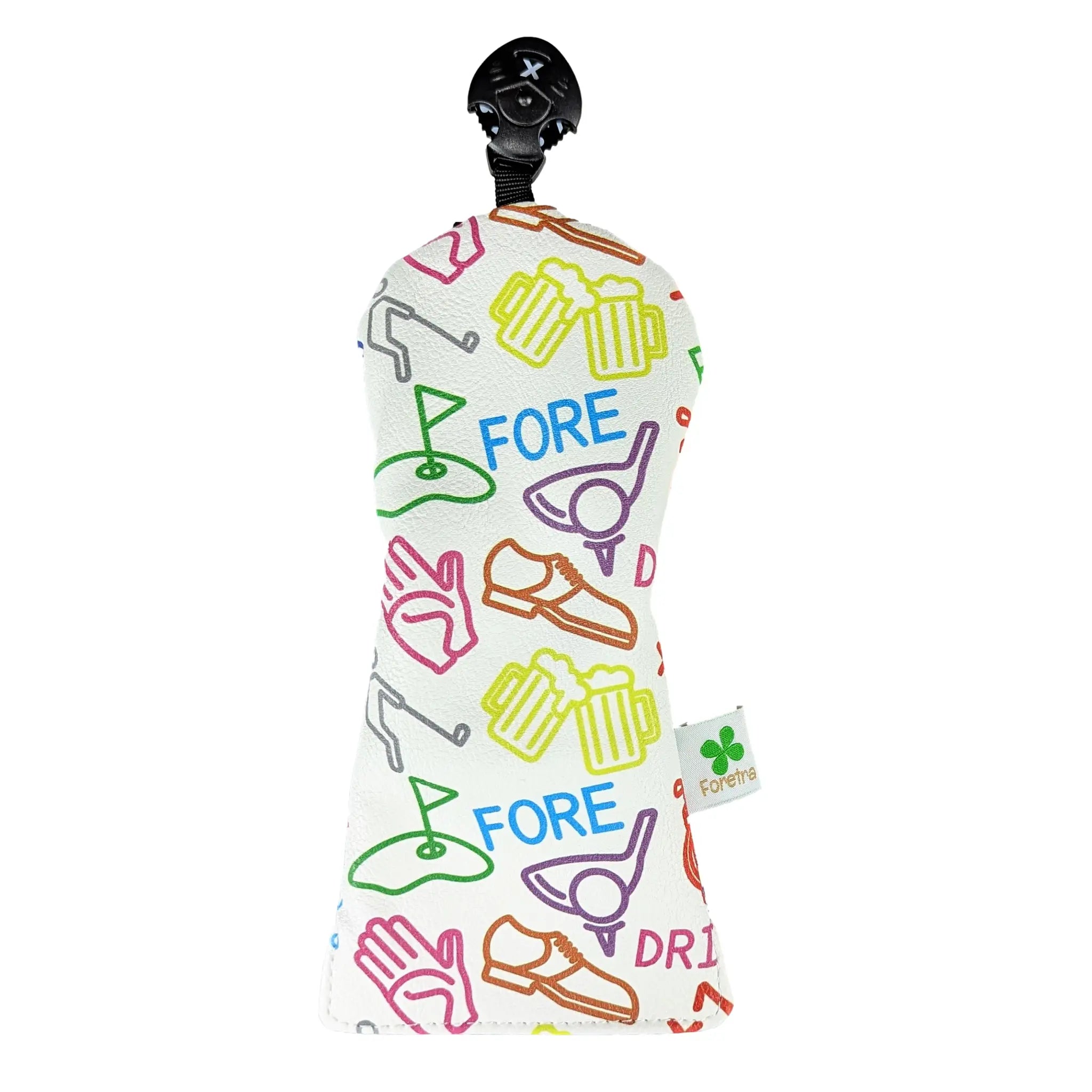 Golf Icons pattern - Utility / Hybrid Head Cover