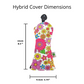 Flowers pattern - Utility / Hybrid Head Cover