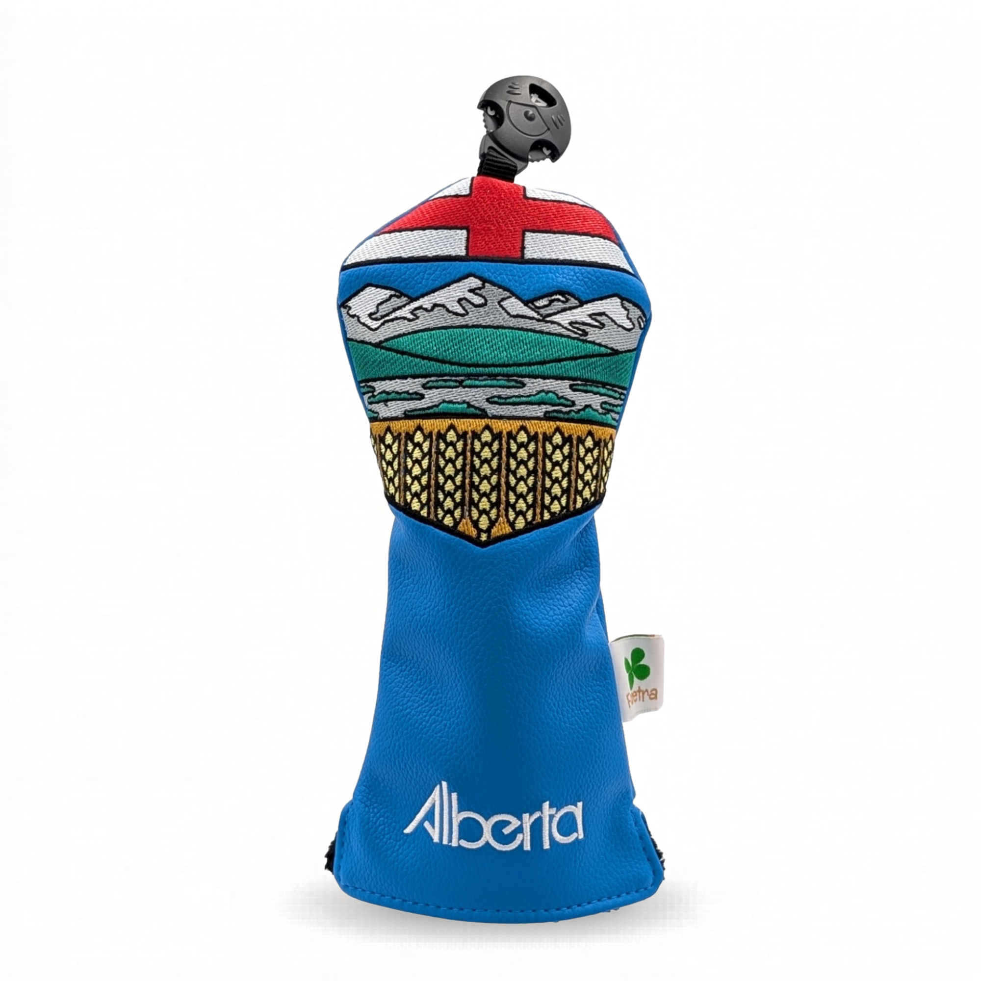 Alberta Shield – Hybrid Headcover – Bold Alberta Pride