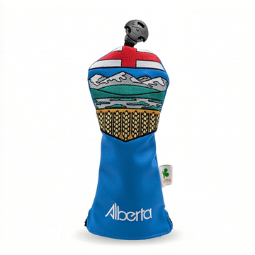 Alberta Shield – Hybrid Headcover – Bold Alberta Pride