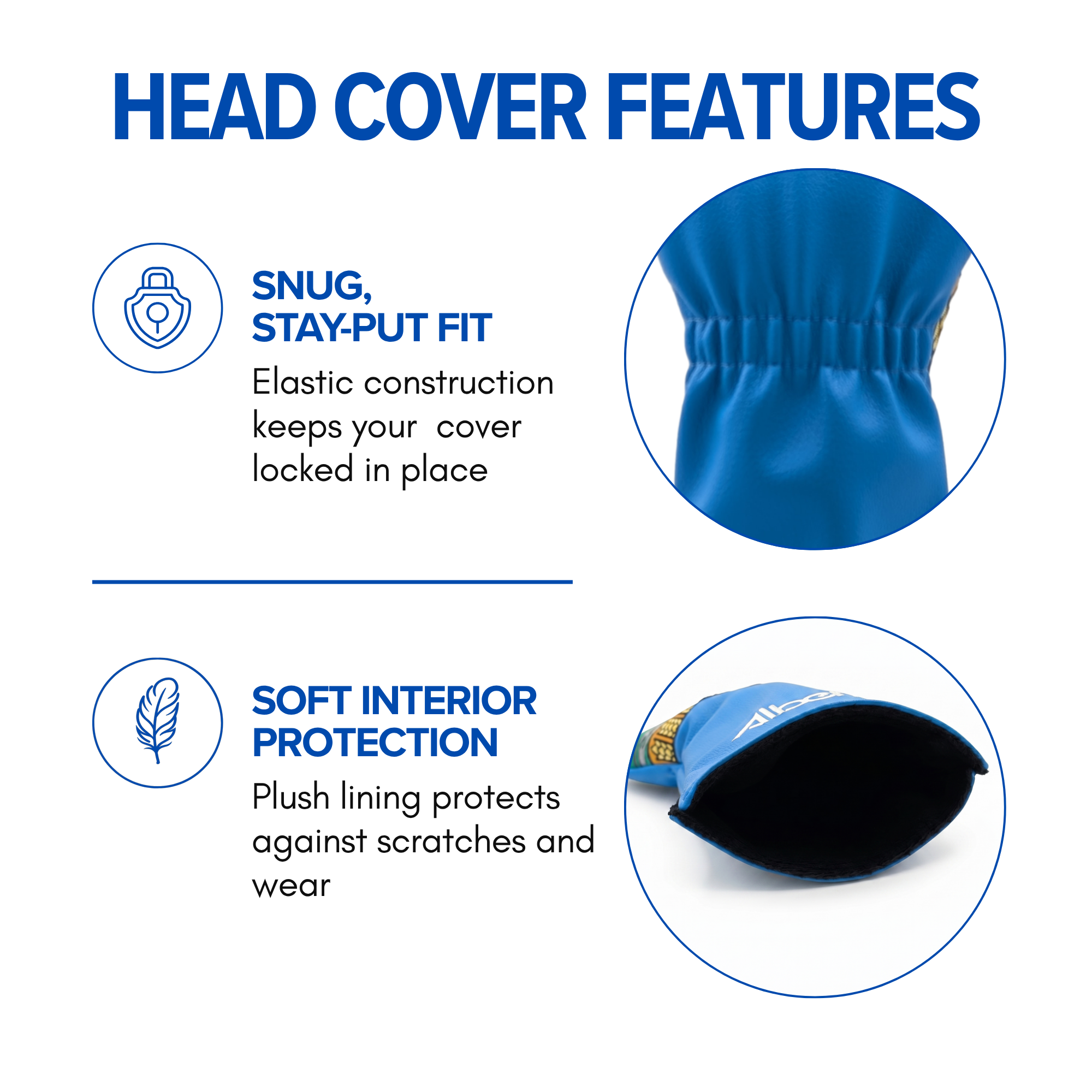 Alberta Shield – Hybrid Headcover – Bold Alberta Pride