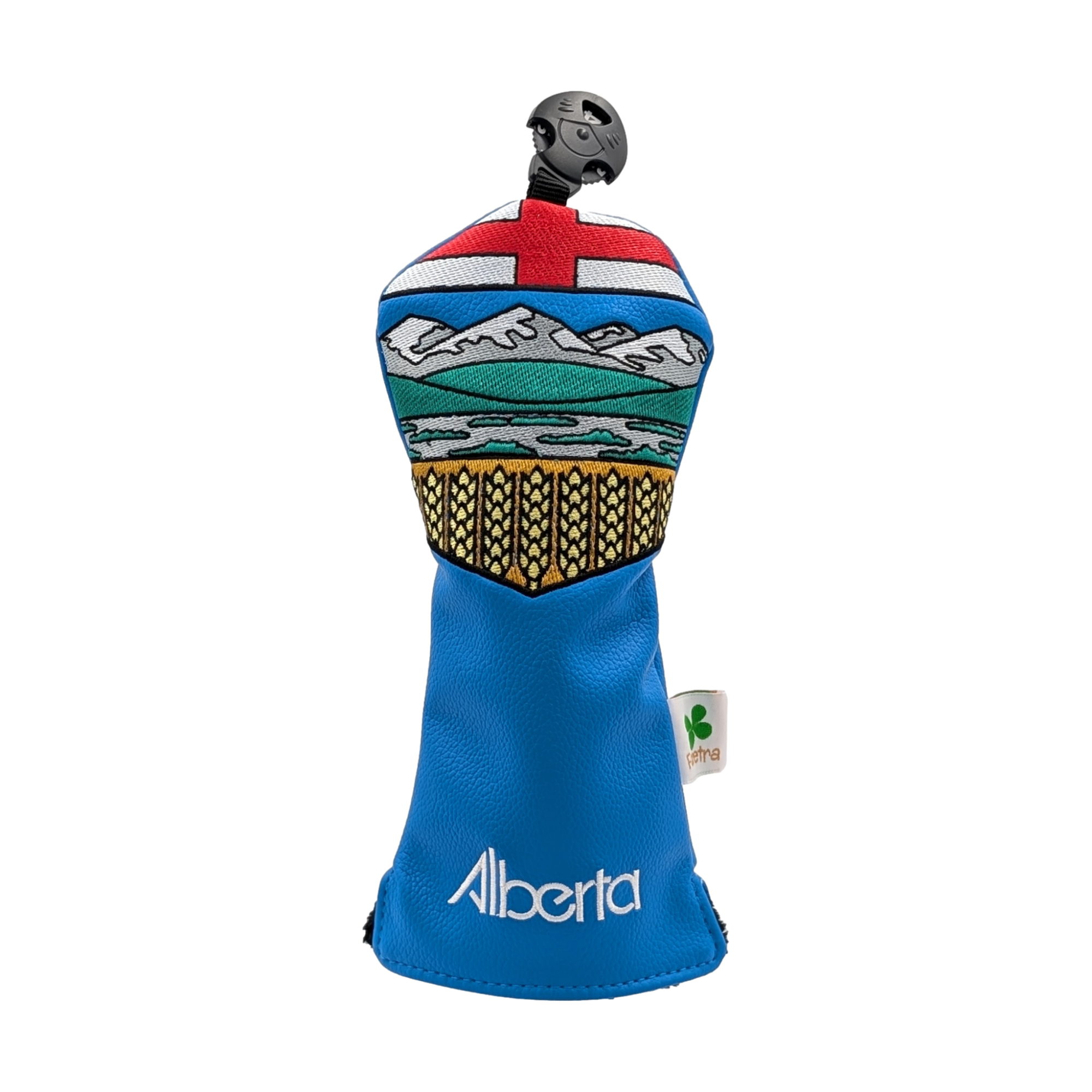 Alberta Shield – Hybrid Headcover – Bold Alberta Pride