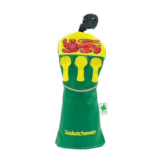 Saskatchewan Shield – Hybrid Headcover – Bold Prairie Pride