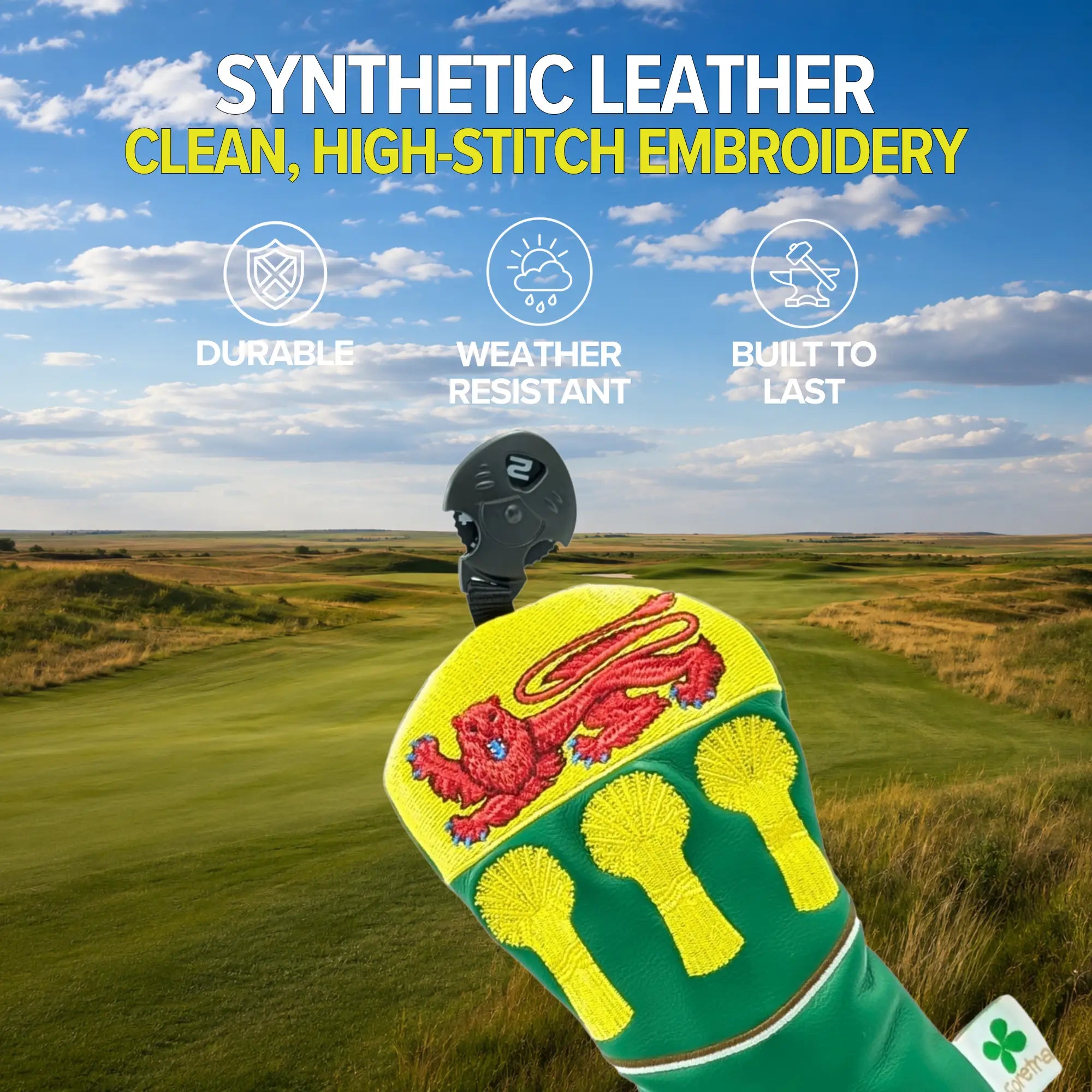 Saskatchewan Shield – Hybrid Headcover – Bold Prairie Pride