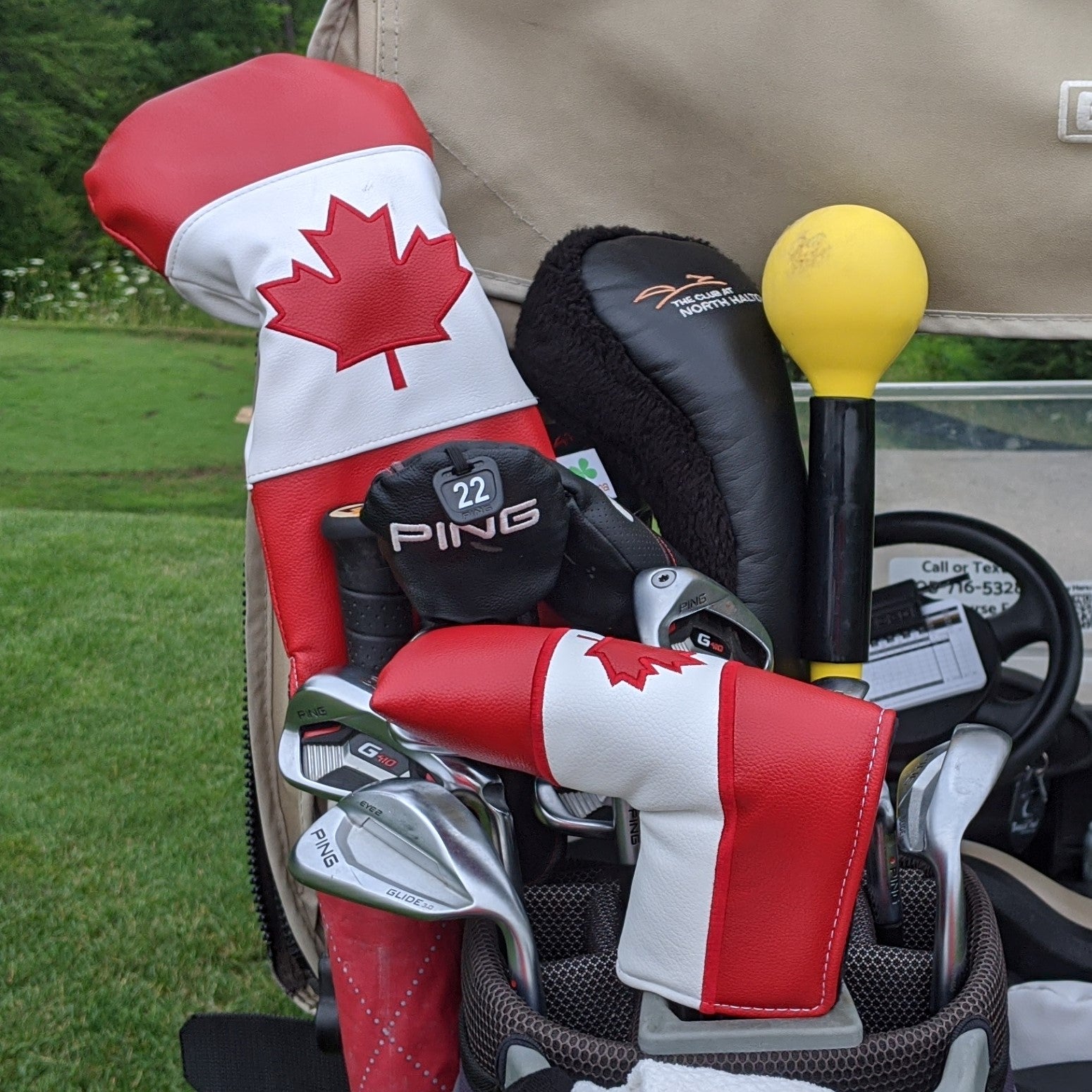Canada Flag - Blade Putter Head Cover