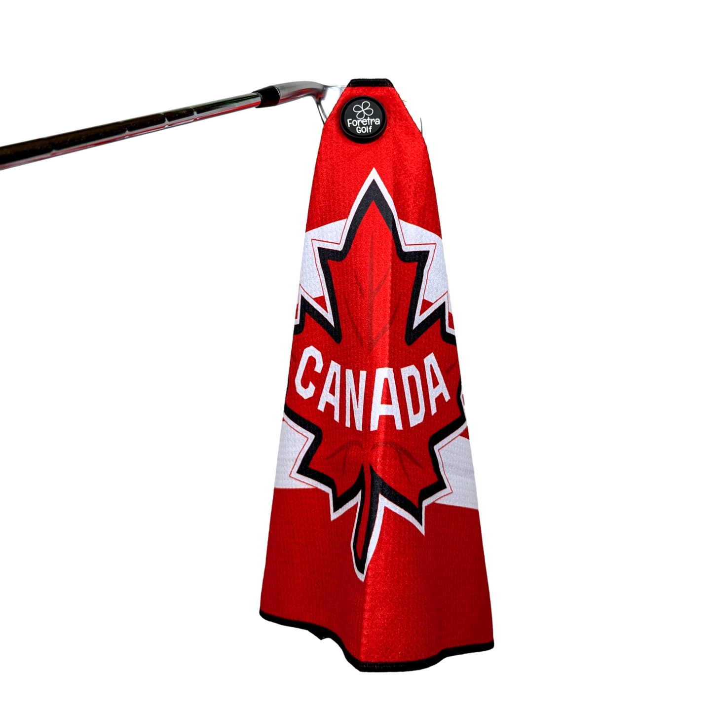 Canada Never 51 - Magnetic Golf Waffle Towel