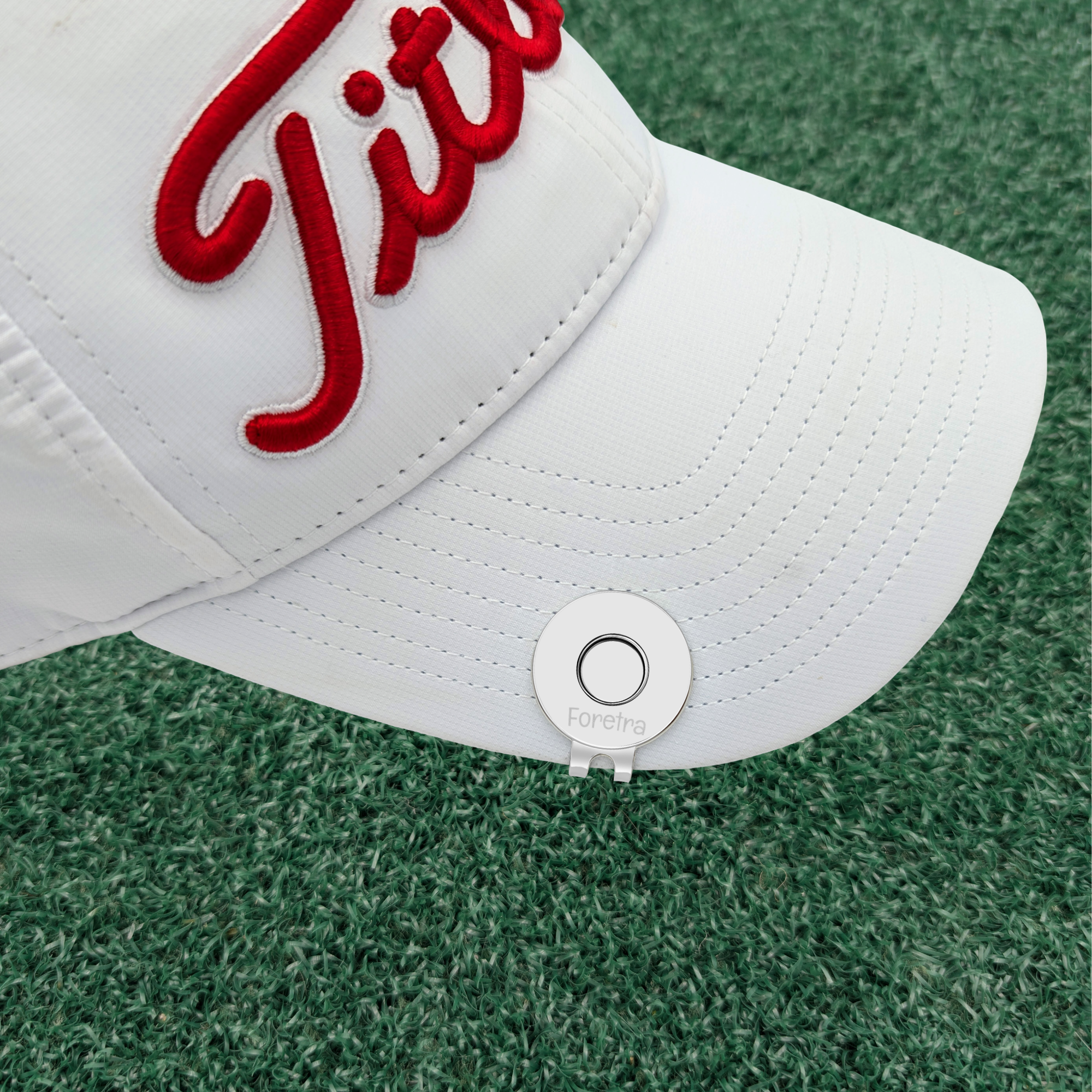 Girl Power Golf Ball Marker + Magnetic Hat Clip | Women Golf Gift