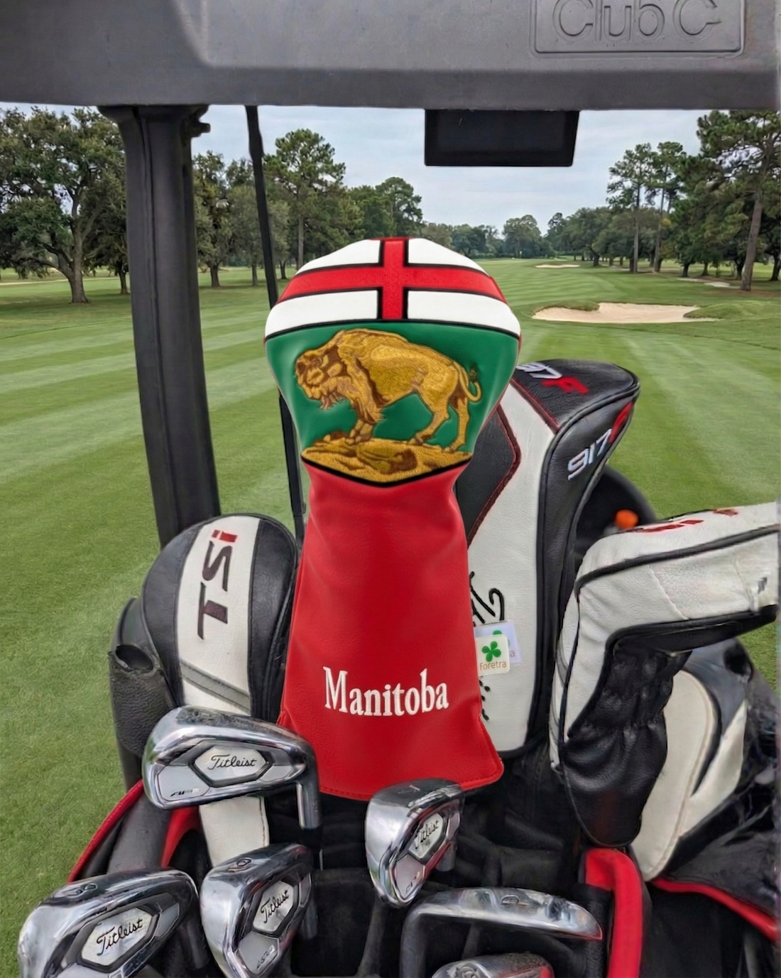Manitoba Shield – Driver Headcover – Proud Prairie Strength