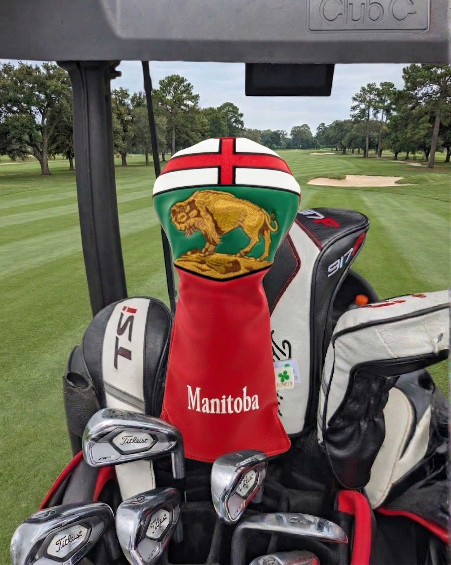 Manitoba Shield – Driver Headcover – Proud Prairie Strength