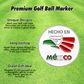 Mexico Golf Ball Marker | Celebrate Mexico Every Time You Play