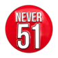 Never 51 Golf Ball Marker | Proudly Canadian, No Compromises