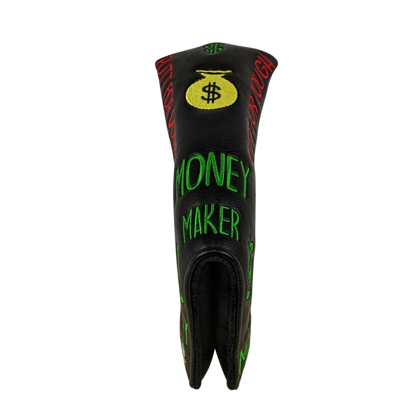 Putt for Dough - Money Maker - Blade Putter Head Cover (Black)