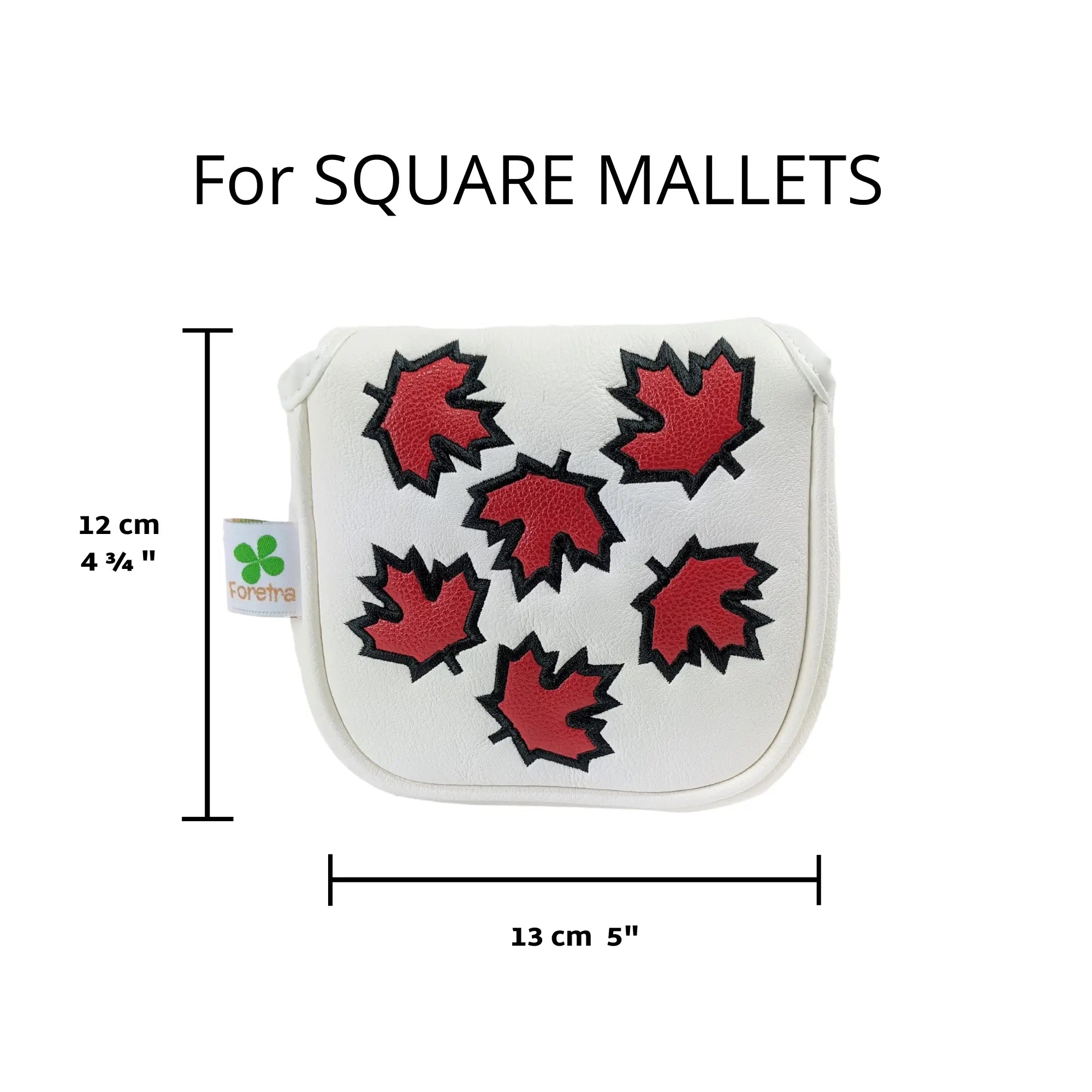 Canada Maple Leaf - Square Mallet Putter Head Cover